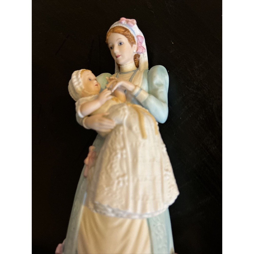 1989 Lenox The Christening Fine Porcelain Figurine 9" Vintage Collectible.